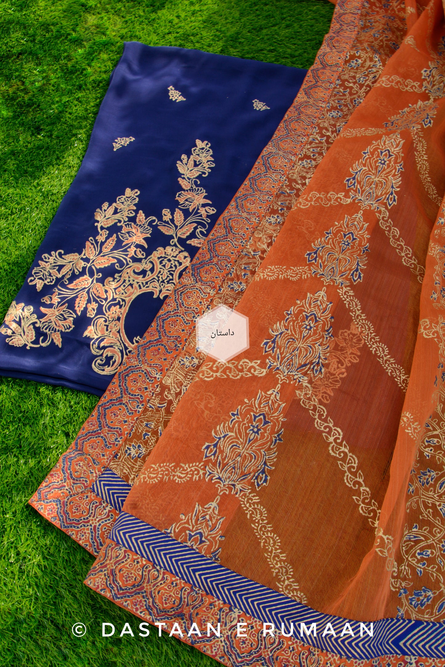 GD 143 NAVY ORANGE