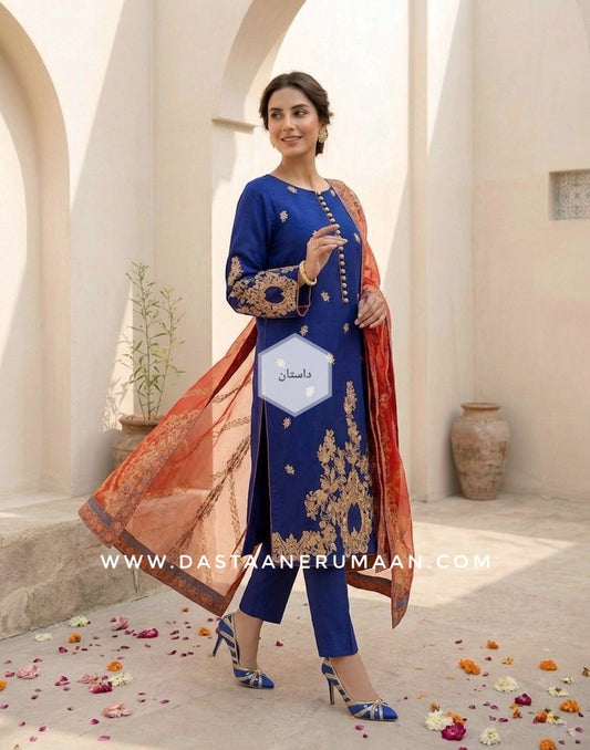 GD 143 NAVY ORANGE