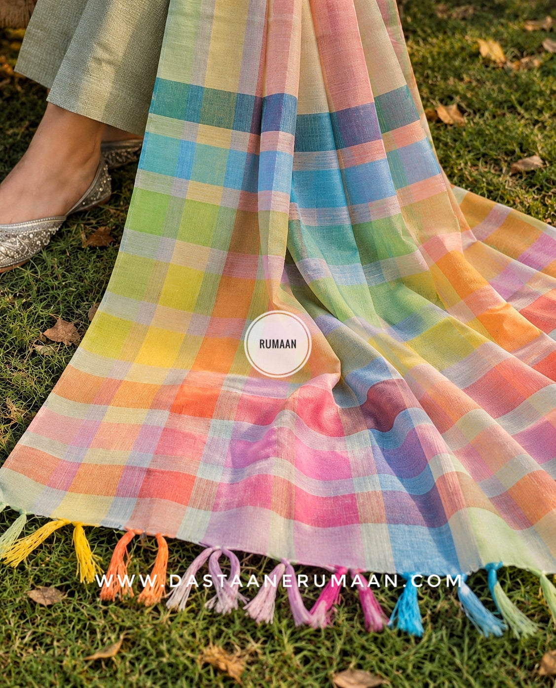 R 268 CHROMATIC | Handwoven Pure Cotton Suit