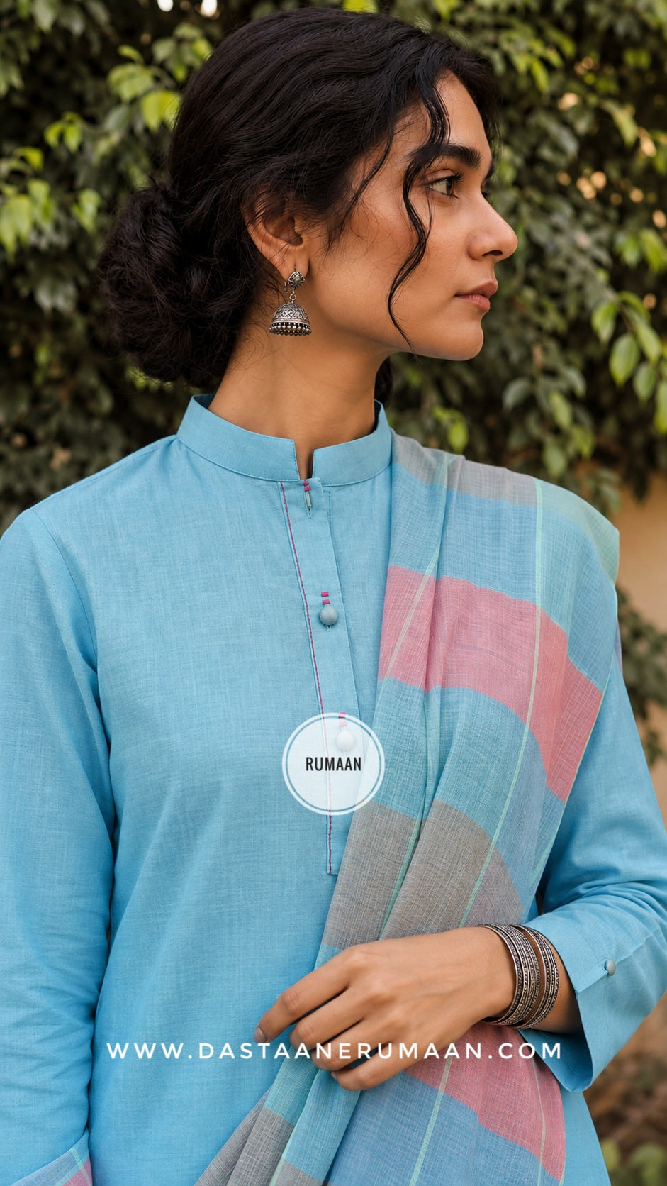 R 261 DEW DROPS| Handwoven Pure Cotton Suit