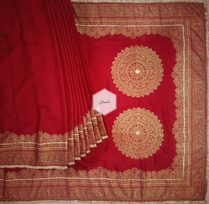 GD RED SAREE