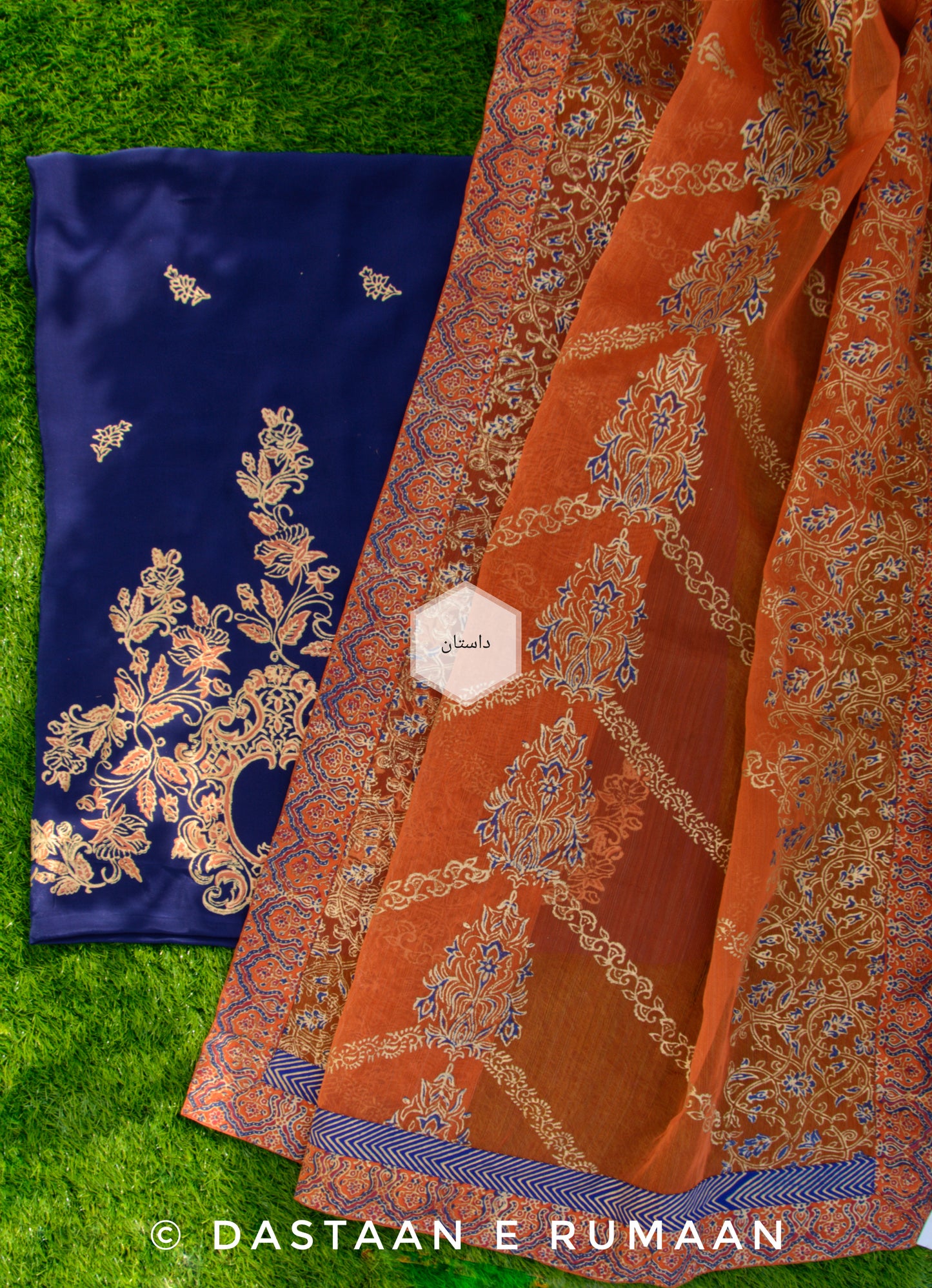 GD 143 NAVY ORANGE